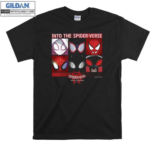 Marvel Spider-Man Spiderverse Square T-shirt