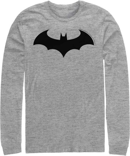 Men's Batman Logo Classic Long Sleeve Shirt
