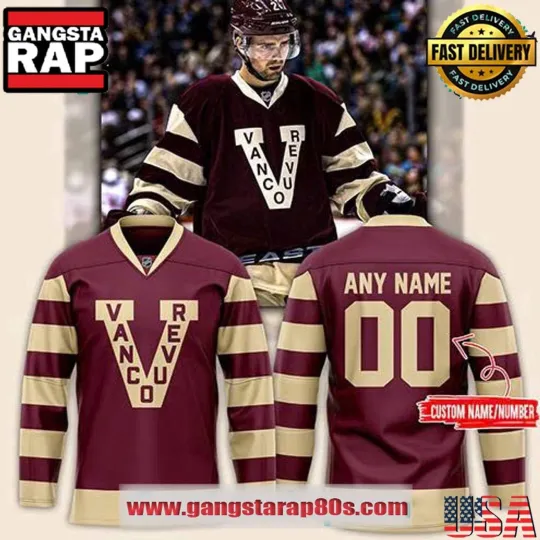 Discover Personalized Vancouver Canucks Vancouver Millionaires Heritage Hockey Shirt Gift