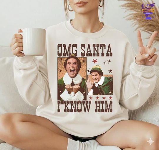 Elf Movie Buddy The Elf Shirt, Elf Christmas Shirt, Buddy The Elf Homage Shirt, Christmas Movie Shirt, Funny Christmas Gift