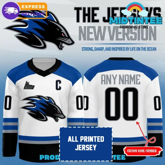 Discover Personalized Saint John Sea Dogs Hockey Shirt New 2025 White All Printed Gift