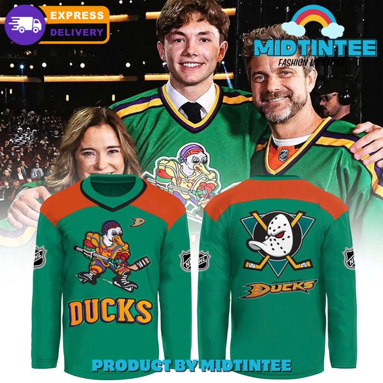 Personalized Anaheim Ducks Quack Attack Retro Limited Edition Hockey Shirt Gift