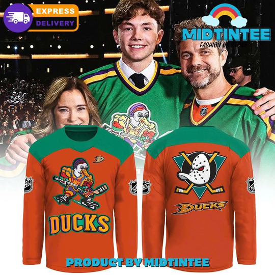 Personalized Anaheim Ducks Quack Attack Retro Edition Special Hockey Shirt Gift