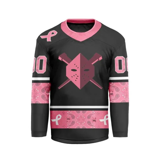 Discover Personalized Wheeling Nailers Hockey Shirt Fight Breast Cancer Fan Apparel Gift