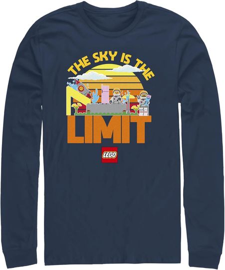 Men's Lego The Sky is The Limit Astronauts Long Sleeve Shirt