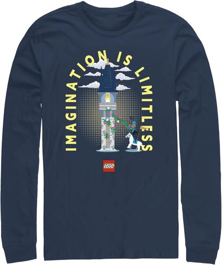 Discover Men's Lego Imagination is Limitless Long Sleeve Shirt