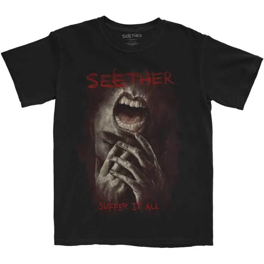 Discover Seether Unisex T-Shirt: Suffer It All (XX-Large)