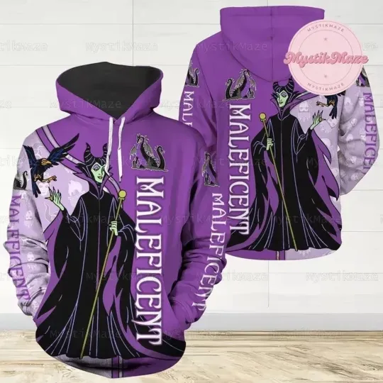Maleficent 3D HOODIE Halloween Day Gift All Over Print