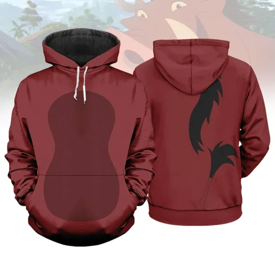 Pumbaa Lion King Costume Hoodie