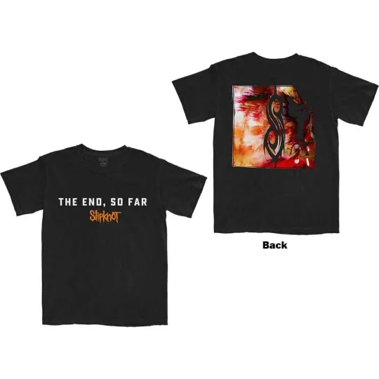 Discover SP KNOT Unisex T-Shirt: The End, So Far Album Cover (Back Print) (X-Large)