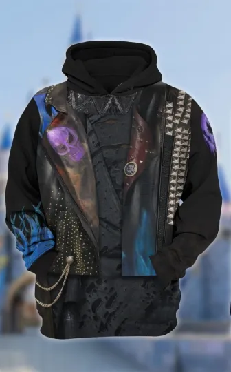 Descendants Costume Hoodie, Hades Descendants Cosplay Costume,