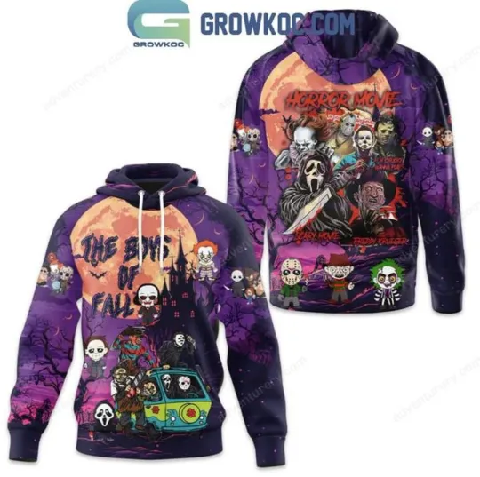Discover Boys Of Fall Horror Movie Halloween Hoodie 3D Scary Shirt