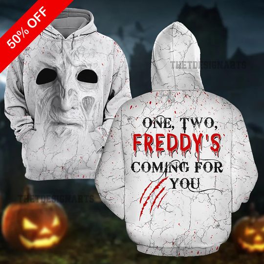 Serial Killer Face Mask Halloween Shirt  All Over Print Blood Splatter Tee  Spooky Costume Gift - Horror Lover Gift