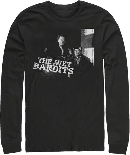 Fifth Sun Men's Home Alone The Wet Bandits Long Sleeve Shirt