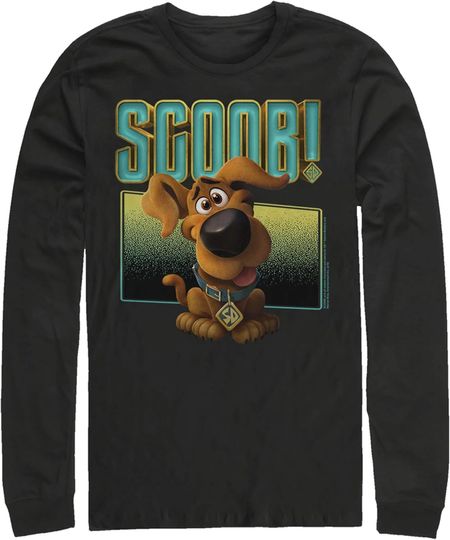 Men's Scooby Doo Puppy Frame Long Sleeve Shirt