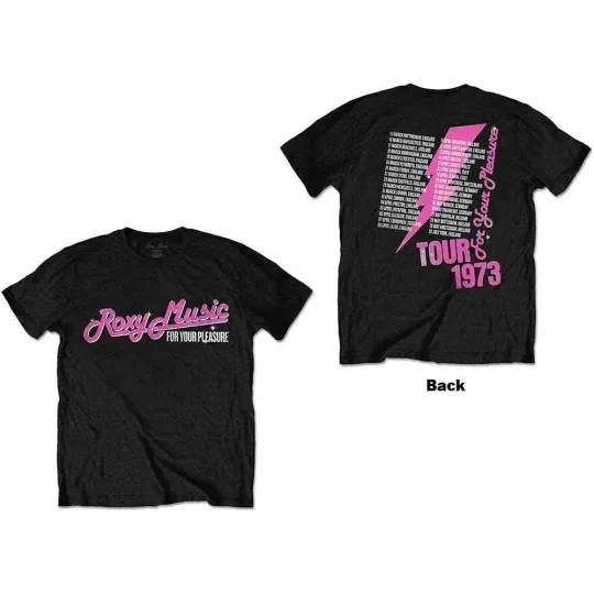 Discover Roxy Music Unisex T-Shirt For Your Pleasure Tour