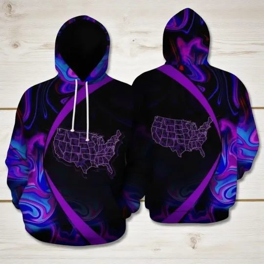 Discover USA 3D Hoodie for Men & Women