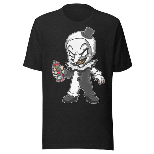 Art the Clown Terrifier Graffiti Unisex t-shirt