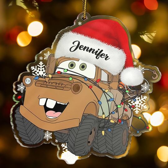 Discover Personalized Tow Mater Christmas Ornament, Christmas Disney Cars Ornament, Christmas  Tow Mater Ornament, Christmas Decor