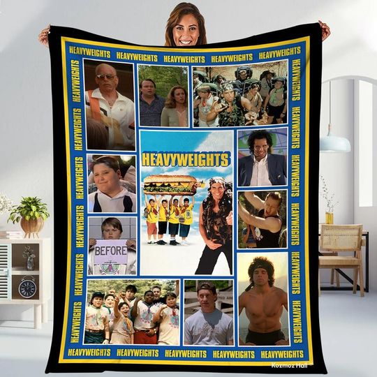 Discover Heavyweights Movie Blanket, Heavyweights Inspired, Heavyweights Fleece Blanket