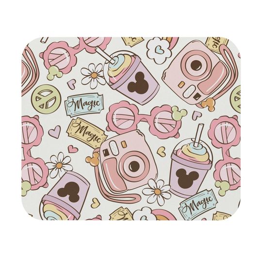 Discover Retro Mouse Pad - Fun Desk Accessory for Disney Fans and Playful Workspaces