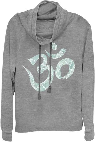 Discover Fifth Sun Soft Om Women's Cowl Neck Long Sleeve Knit Top