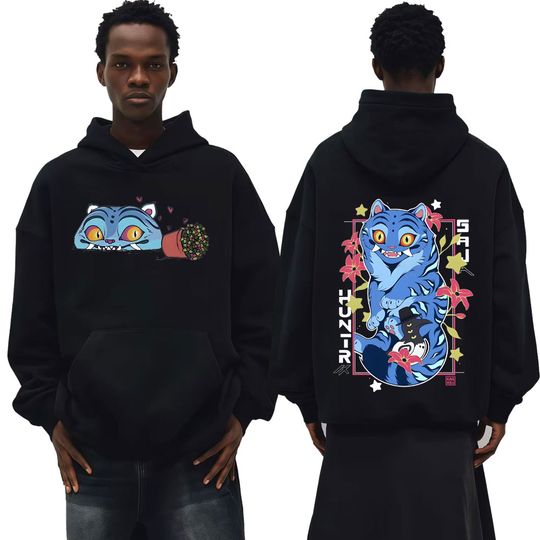 Kpop Demon Hunters Sweatshirt 2025 Movie Derpy Anime Tiger Hoodies