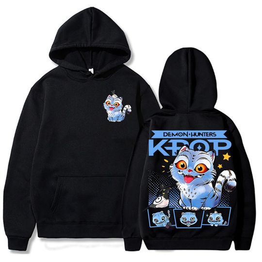 KPop Demon Hunters Huntrix Tiger Cat Hoodie
