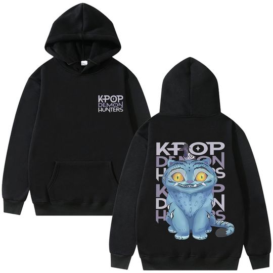 Movie Kpop Demon Hunters Derpy Tiger Hoodie
