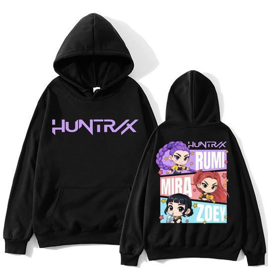 Kpop Anime Demon Hunter Huntrix Girls Hoodies