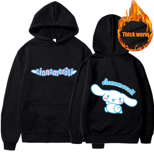 Cinnamoroll Hoodie Sweatshirts Men Women Autumn Casual Pullover Boys Girls Harajuku Streetwear Hoodies