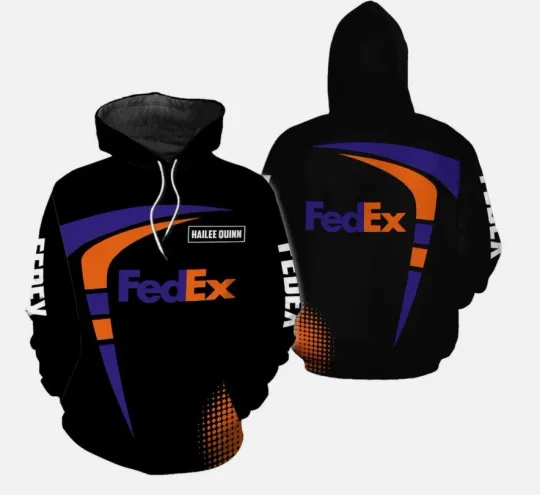 Discover Fedex vintage Hoodie 3d custom name