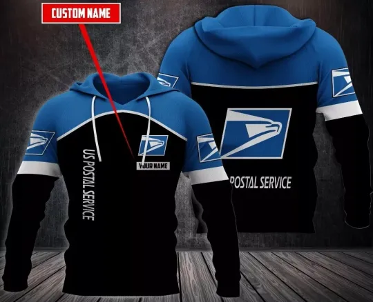 Discover Personalized Postal Service 3D Fleece Hoodie GLC056445
