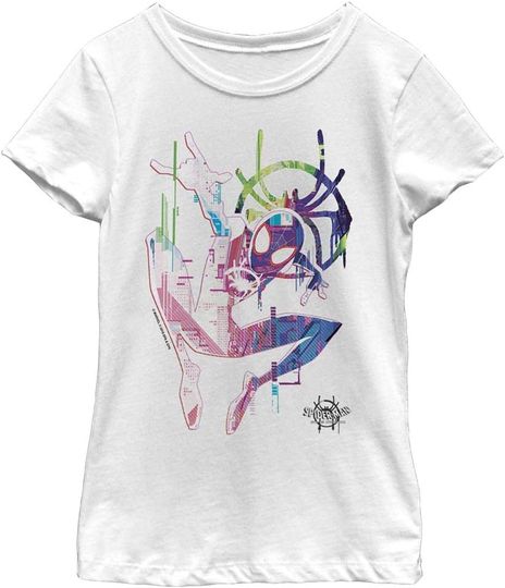 Discover Fifth Sun Girl's Water Spidey T-Shirt