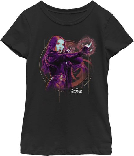 Fifth Sun Girl's Scarlet Witch Tech T-Shirt