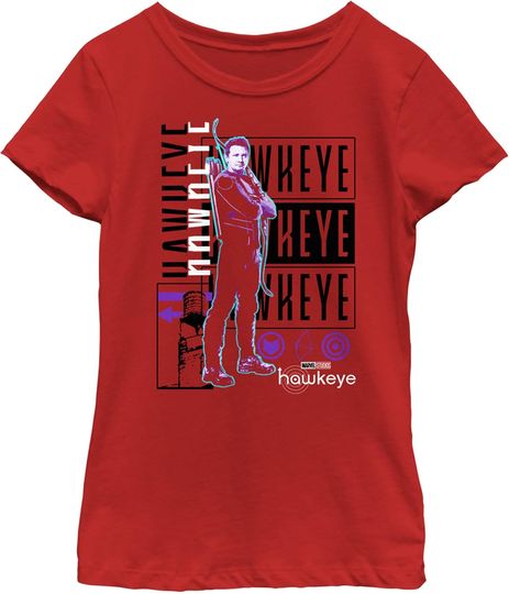 Discover Fifth Sun Girl's Hawkeye Original T-Shirt