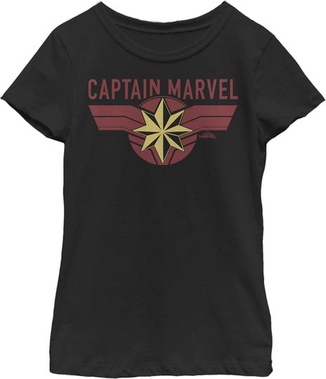 Discover Fifth Sun Girl's Captain Gold Logo T-Shirt