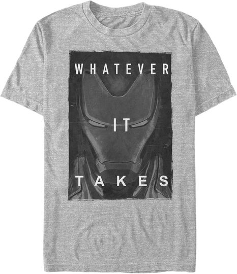 Discover Men's Marvel Avengers: Endgame Iron Man Whatever It Takes T-Shirt