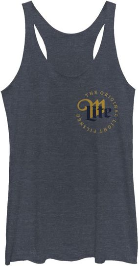 Discover Fifth Sun Womens CCOORS BREWING Company Miller Litest Women's Racerback Tank Top
