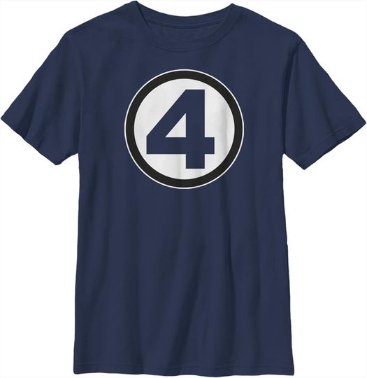 Boy's Marvel: Fantastic Four Classic Logo T-Shirt