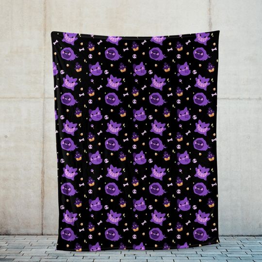 Anime Poke Fleece Blanket