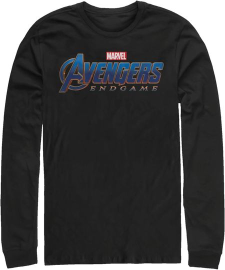 Men's Marvel Avengers: Endgame Classic Logo Long Sleeve Shirt