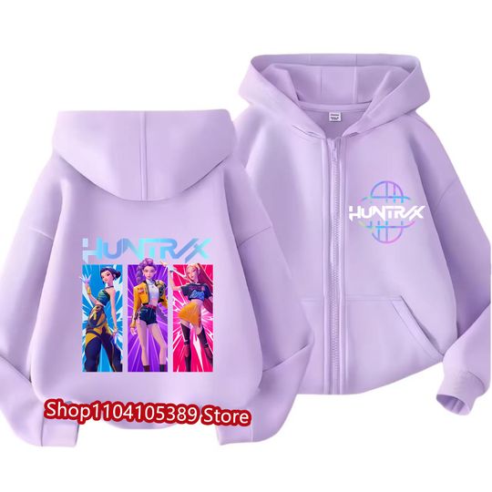 Discover New K Pop Demon Hunters Kids Hoodie