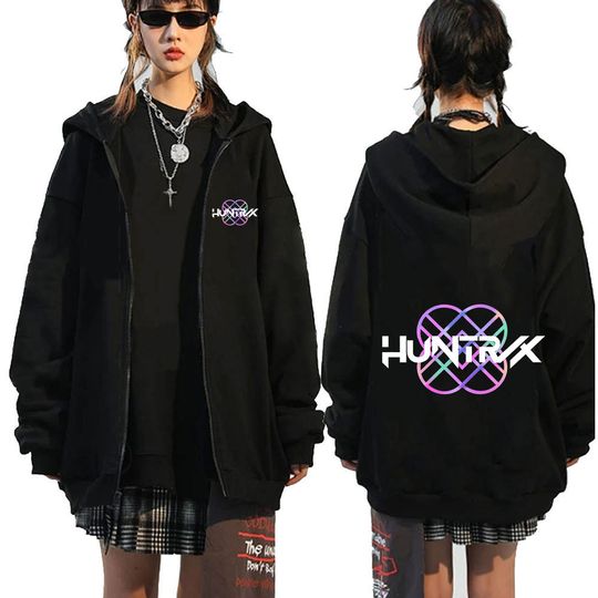 Discover KPop Demon Hunters Movie Logo Zipper Hoodies
