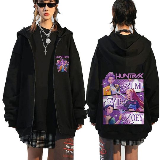 Discover KPop Demon Hunters Rumi Mira Zoey Zipper Hoodies
