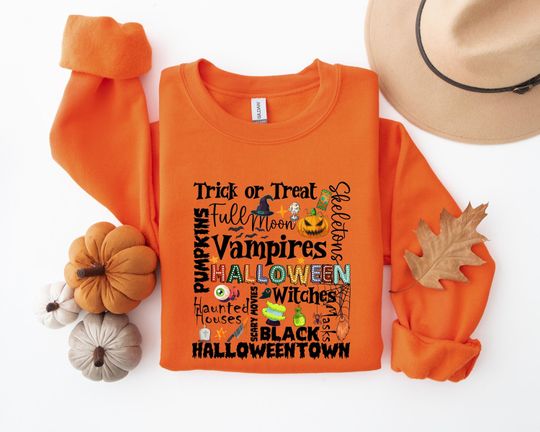 Discover Halloween Trick or Treat Sweatshirt, Halloween Trick-Or-Treat