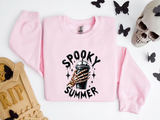 Discover Spooky Summer Sweatshirt, Tis The Season Halloween Pumpkin Sweatshirt,Halloween Sweatshirt