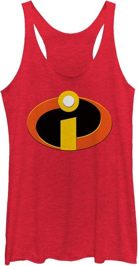 Discover Women's The Incredibles Classic Logo Racerback Tank Top