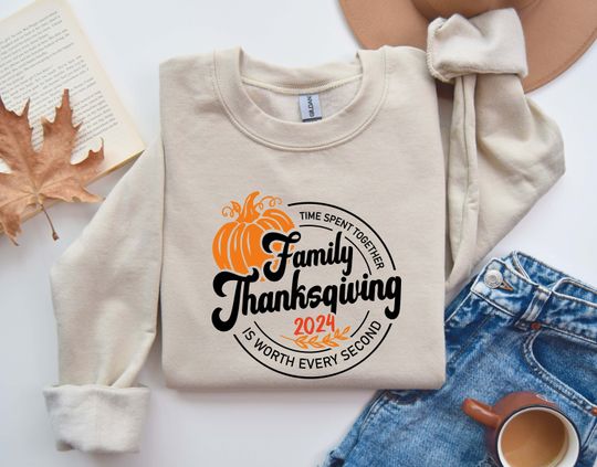 Discover Thanksgiving Family Sweatshirt, Family Thanksgiving 2024, Family Dinner Tshirt, Family Thanksgiving Cruise, Thanksgiving Crew Shirt