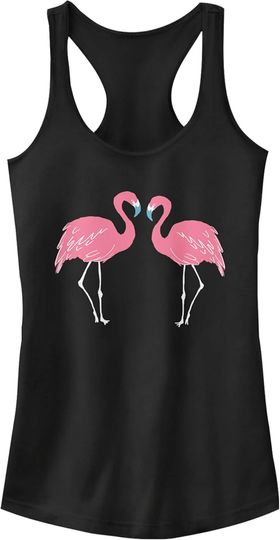 Discover Fifth Sun Pink Flamingos Women's Racerback Tank Top